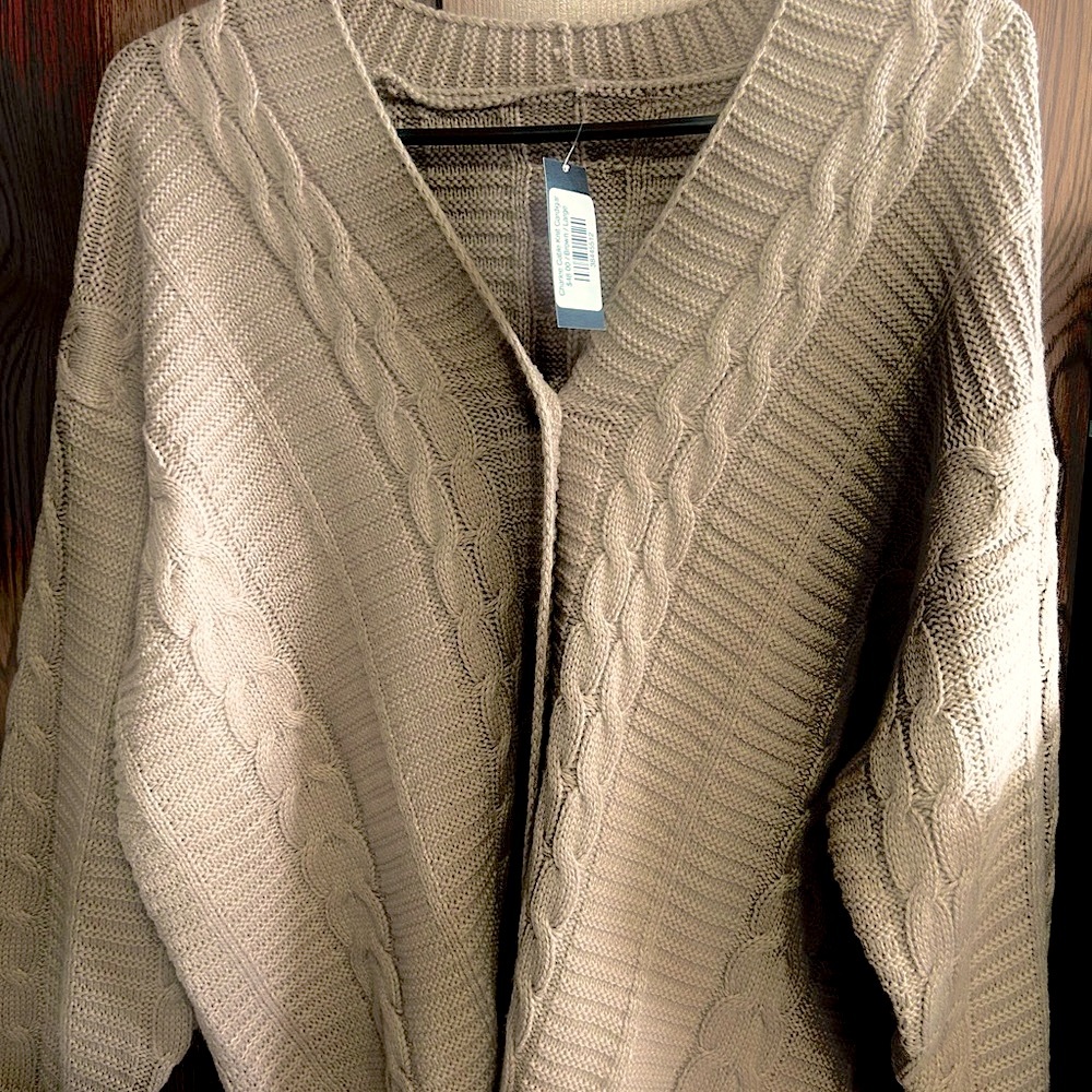 Womens cardigan sweater